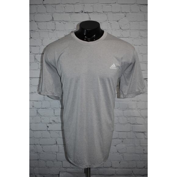 Adidas Golf Gym Shirt Workout Mens Size 2XL Performance Polyester Gray - Picture 2 of 6